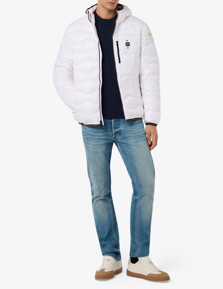 rinascente Blauer Giacca cappuccio Wave