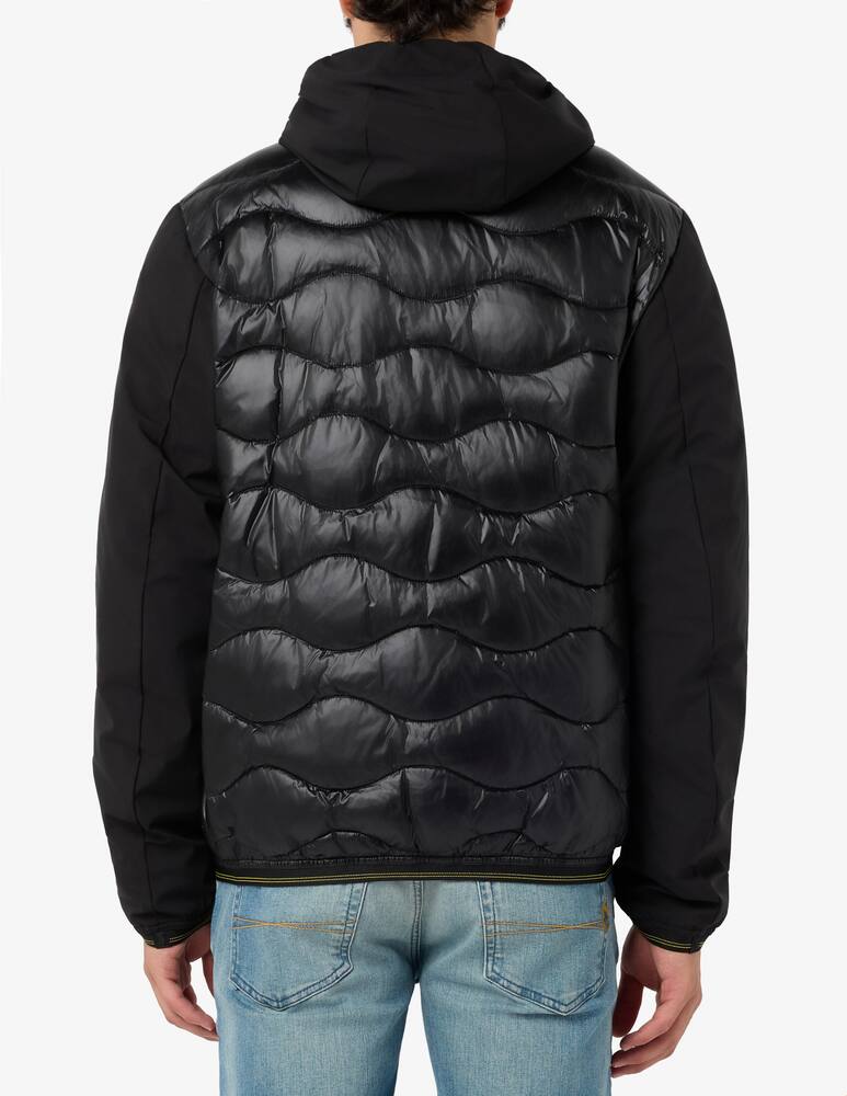 rinascente Blauer Albert wave neoprene jacket