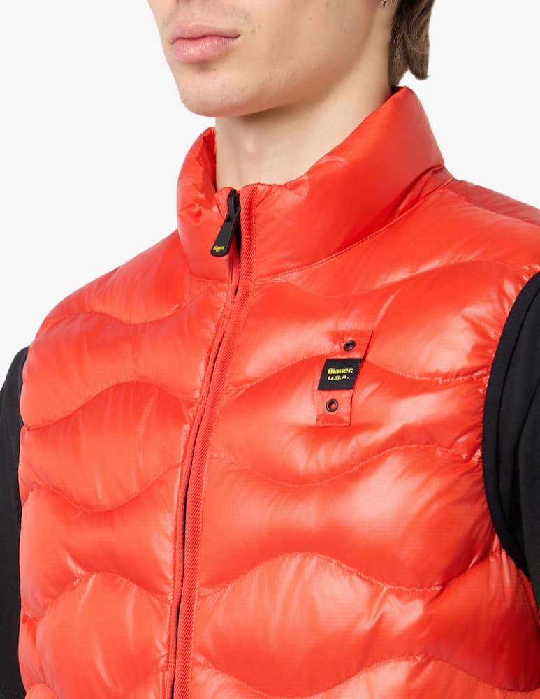 rinascente Blauer Danny quilted gilet