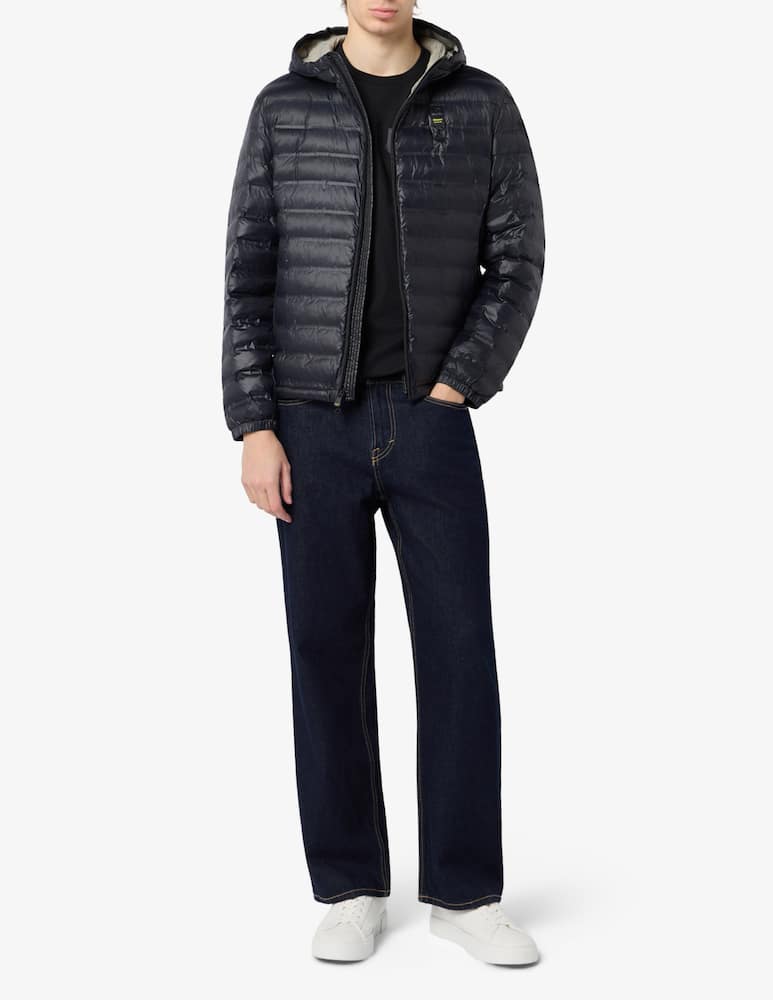 rinascente Blauer Charles padded hooded jacket