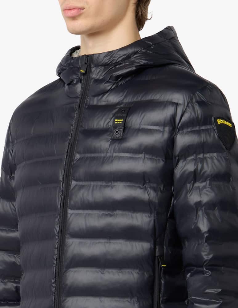 rinascente Blauer Charles padded hooded jacket
