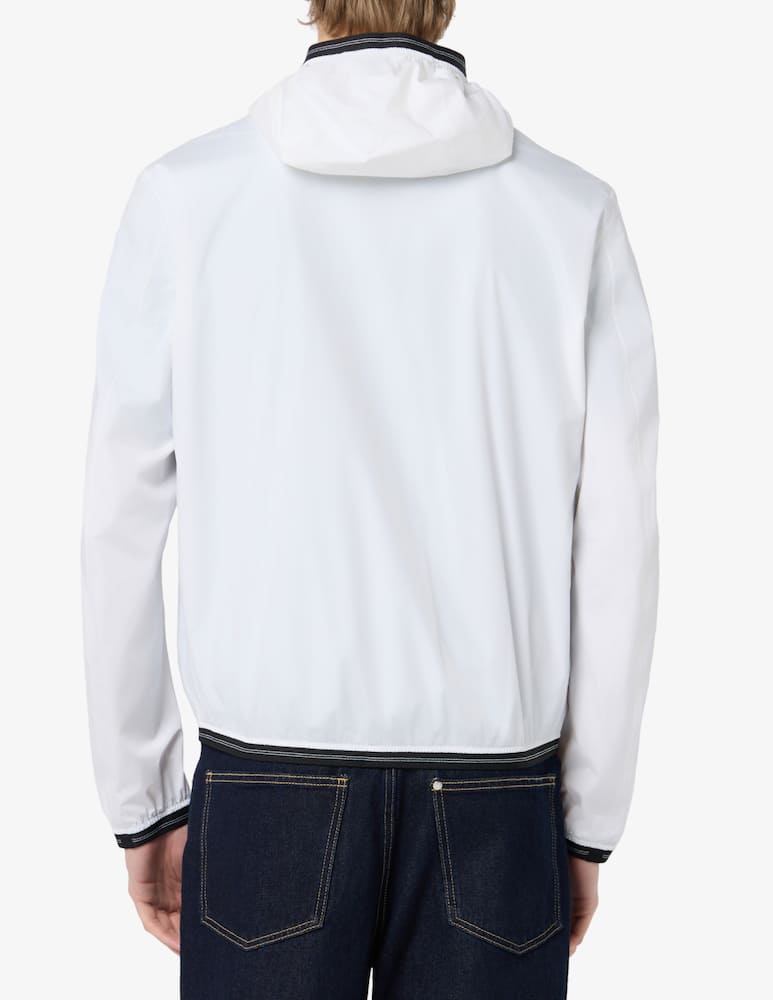 rinascente Blauer Giacca Farrin con cappuccio