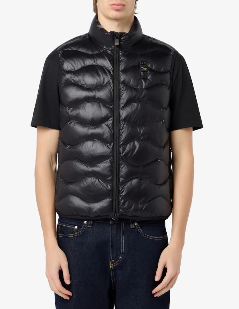 rinascente Blauer Gilet imbottito Danny
