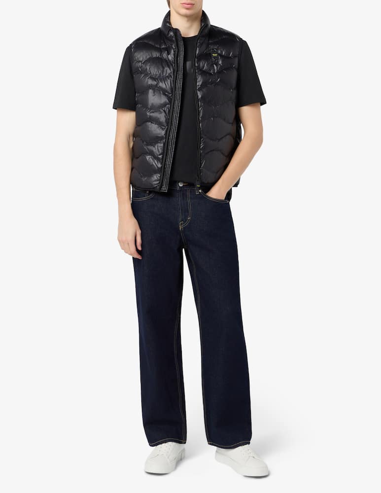 rinascente Blauer Gilet imbottito Danny