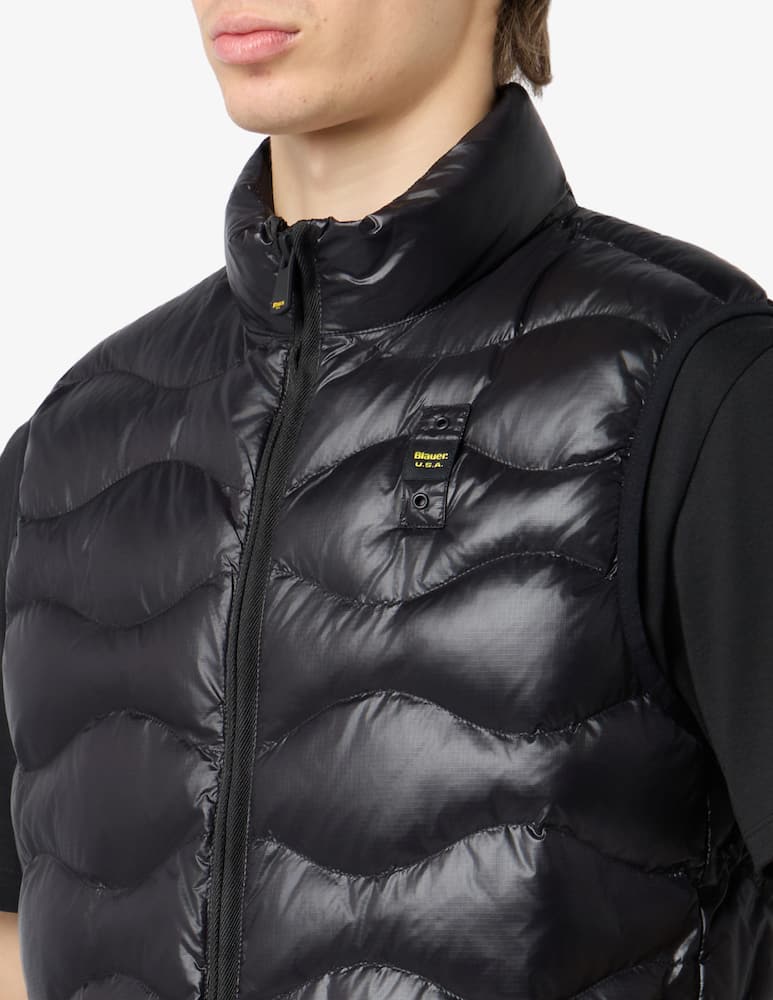 rinascente Blauer Gilet imbottito Danny