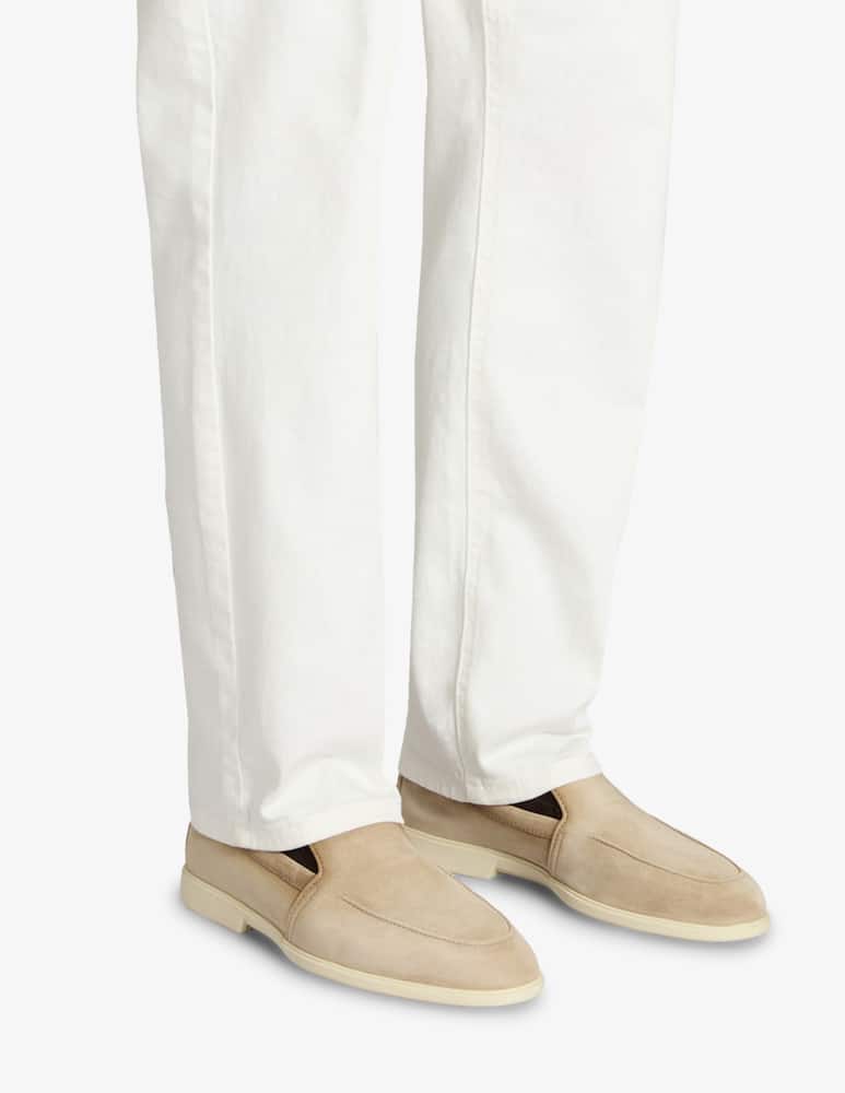 Santoni Suede slip-on loafers - picture 2 Santoni Suede slip-on loafers - picture 2