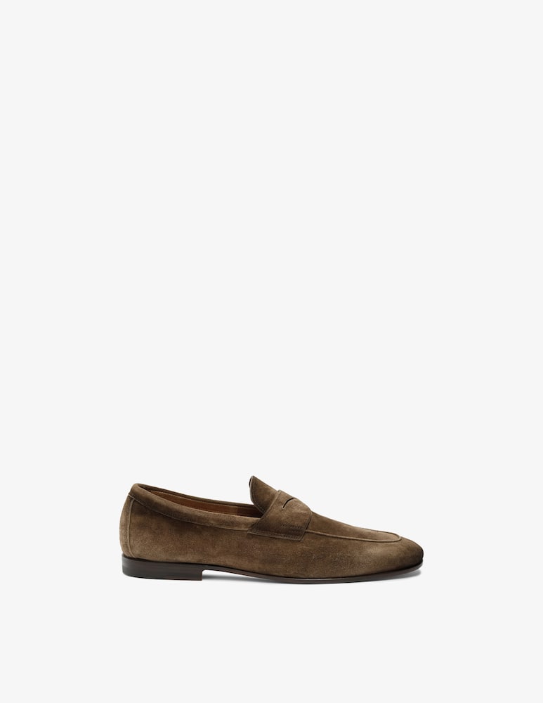 Santoni Penny loafer suede - picture 1 Santoni Penny loafer suede - picture 1