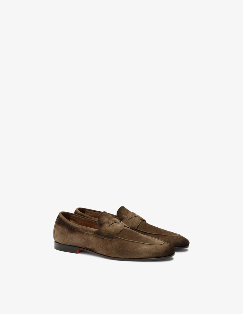Santoni Penny loafer suede - picture 2 Santoni Penny loafer suede - picture 2
