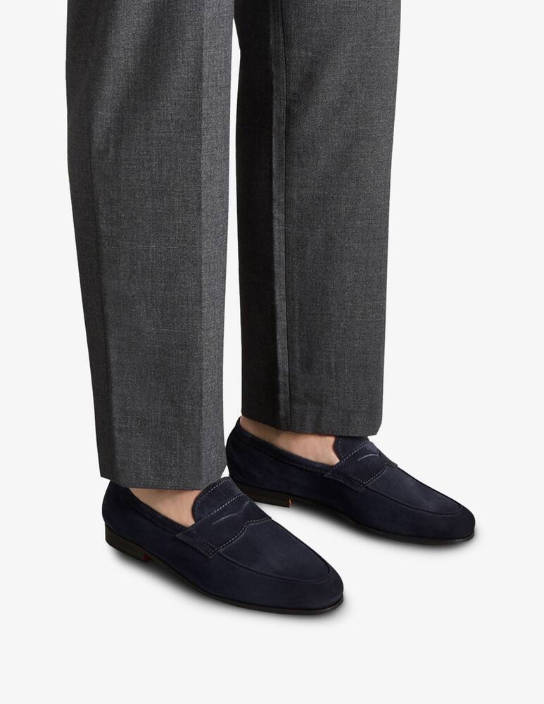 rinascente Santoni Mocassino Carlo in suede