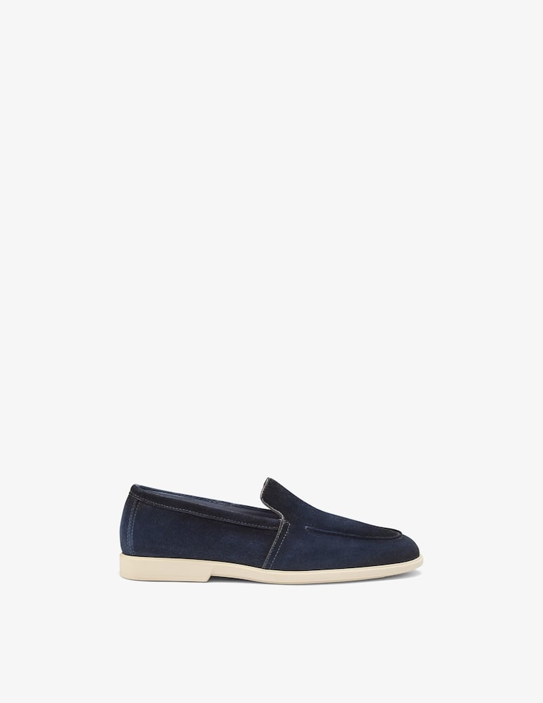 Santoni Suede loafers - picture 1 Santoni Suede loafers - picture 1