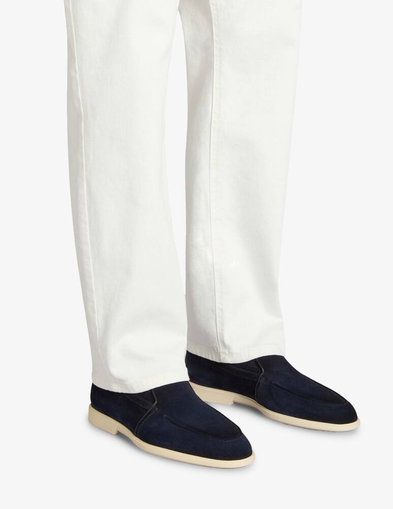 rinascente Santoni Mocassini in pelle scamosciata