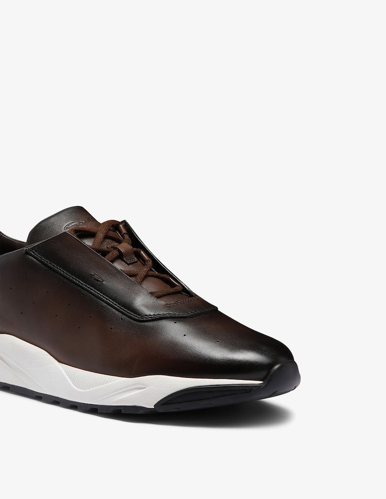 Santoni Leather runner sneakers - picture 3 Santoni Leather runner sneakers - picture 3