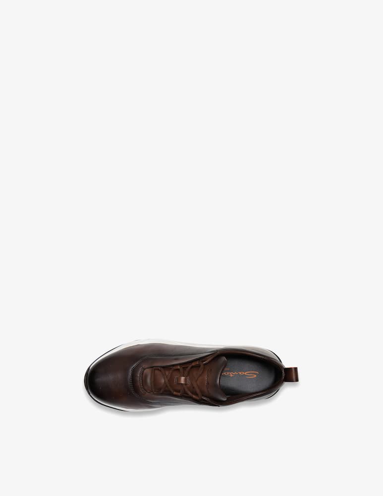 Santoni Leather runner sneakers - picture 4 Santoni Leather runner sneakers - picture 4
