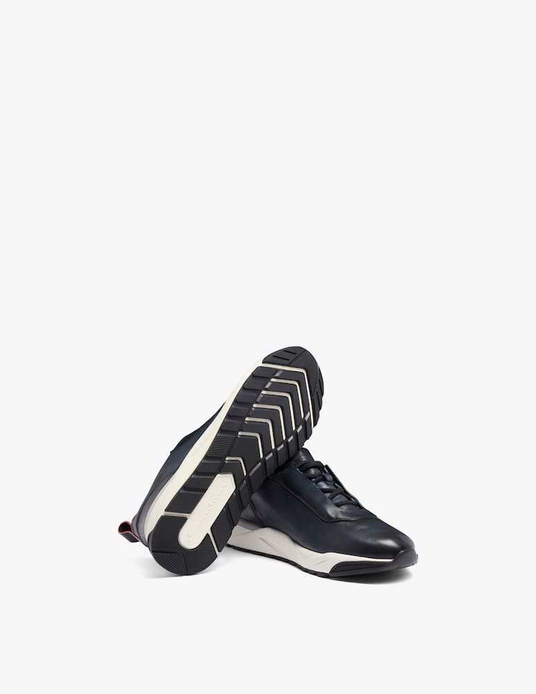 Santoni Leather low top sneakers - picture 6 Santoni Leather low top sneakers - picture 6