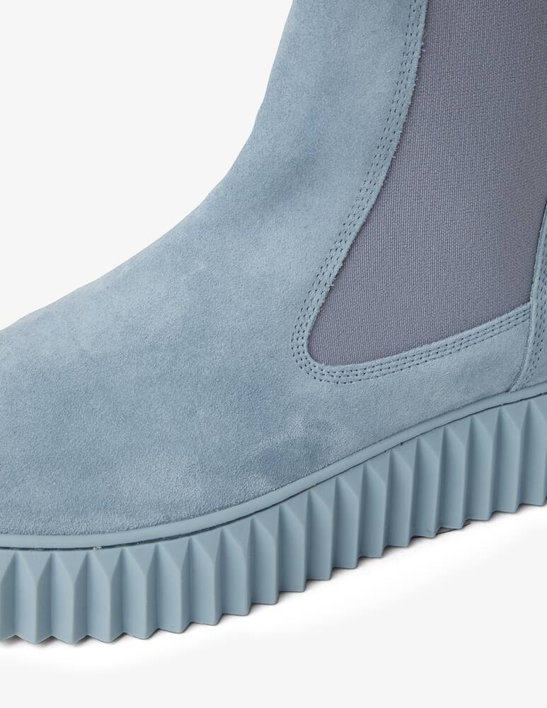 rinascente Voile Blanche Leather chelsea booties