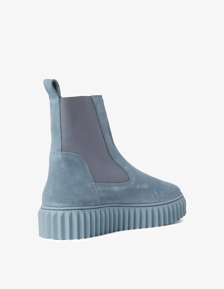 rinascente Voile Blanche Leather chelsea booties