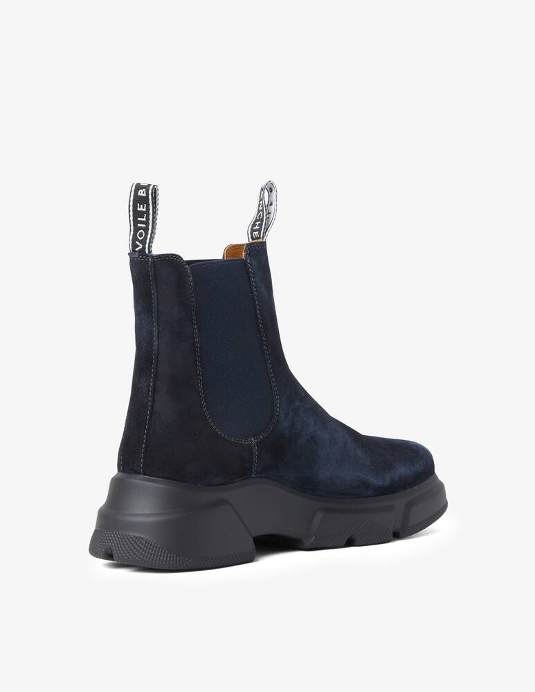 rinascente Voile Blanche Leather chelsea booties