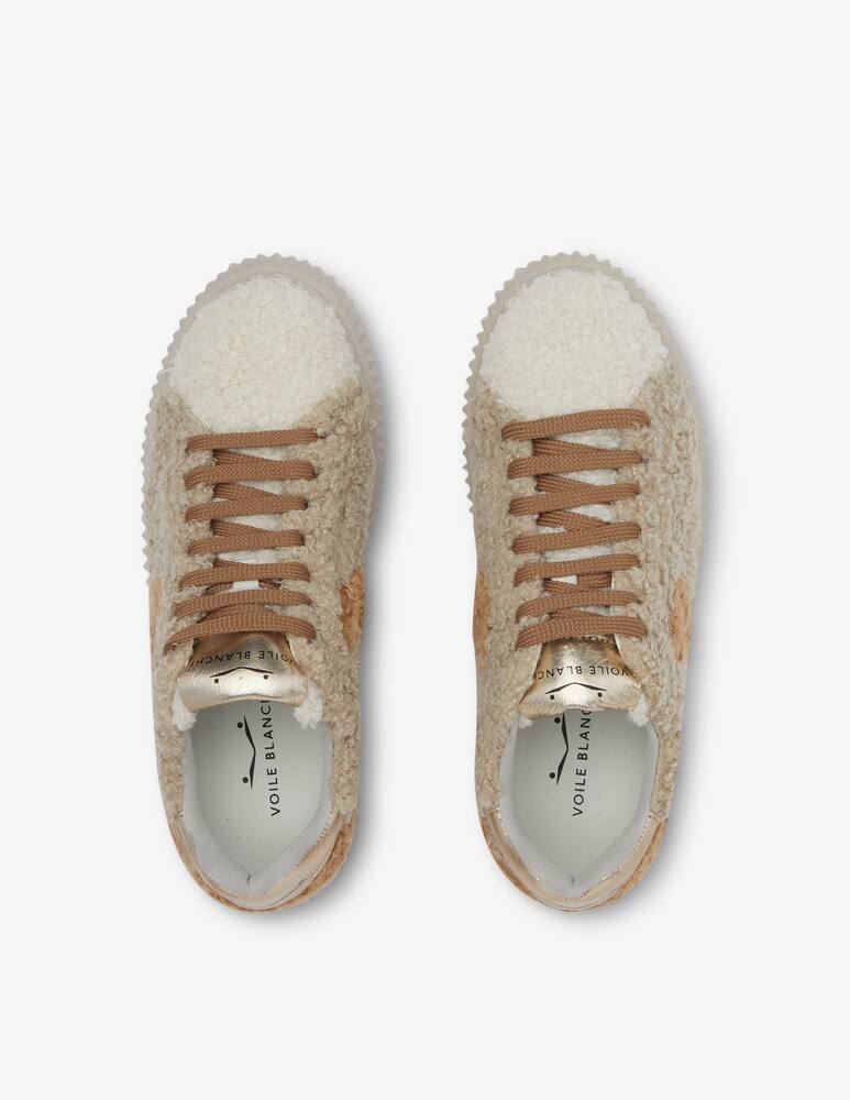 rinascente Voile Blanche Lipari sneakers teddy allover