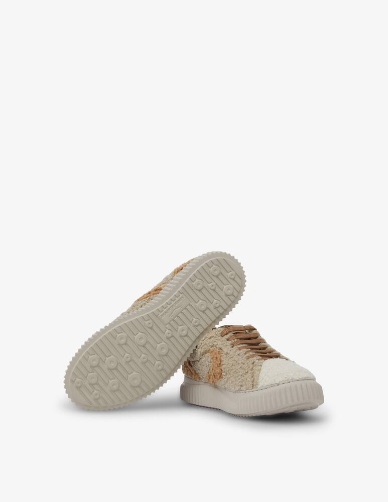 rinascente Voile Blanche Lipari sneakers teddy allover