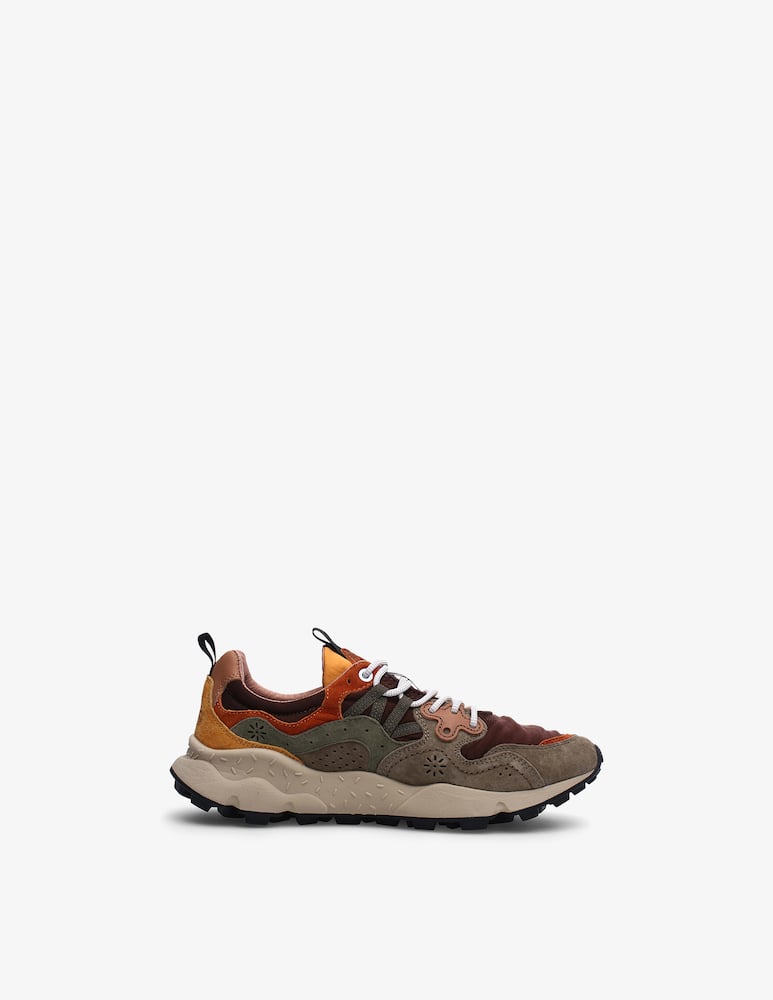rinascente Flower Mountain Sneakers in suede e nylon Yamano 3