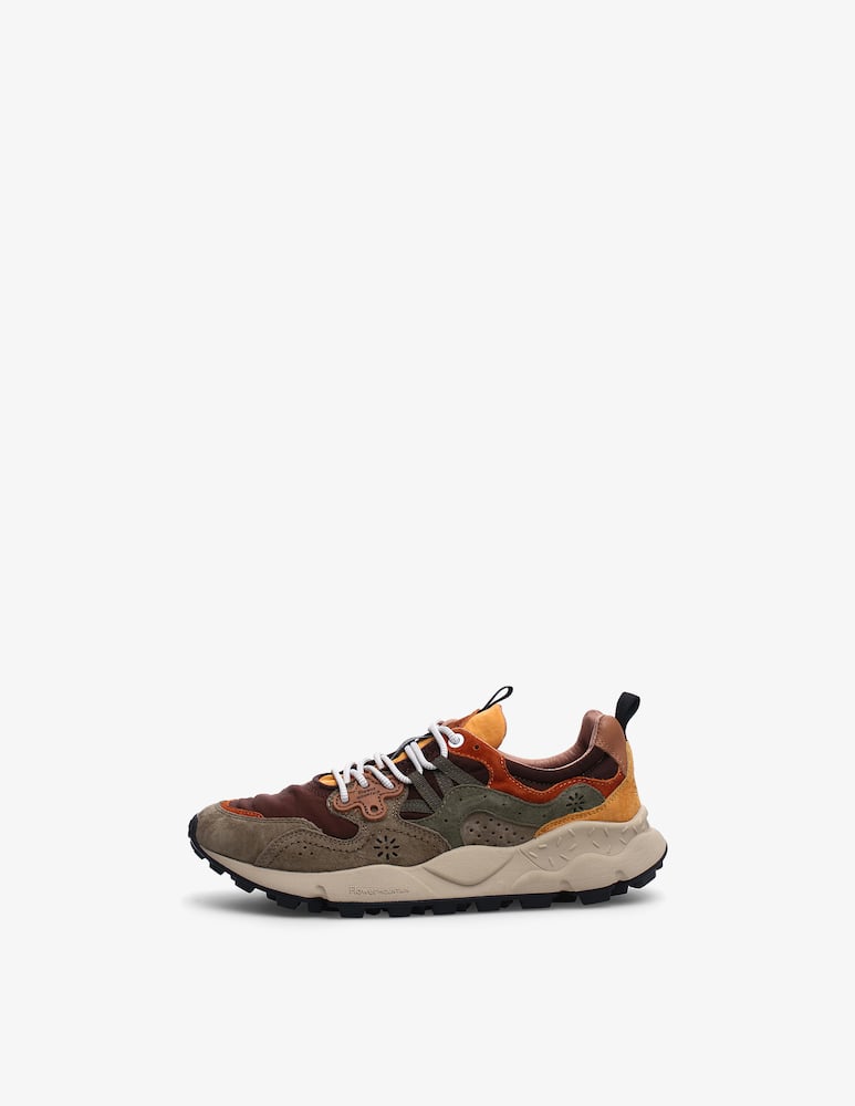 rinascente Flower Mountain Sneakers in suede e nylon Yamano 3