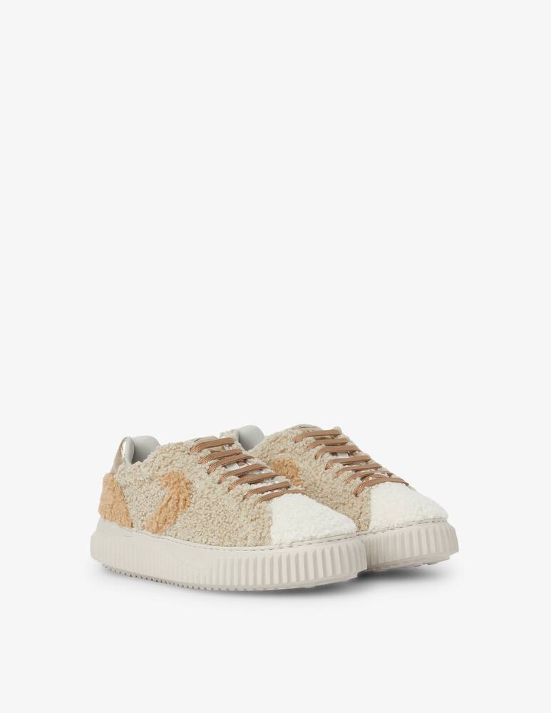 rinascente Voile Blanche Lipari sneakers teddy allover