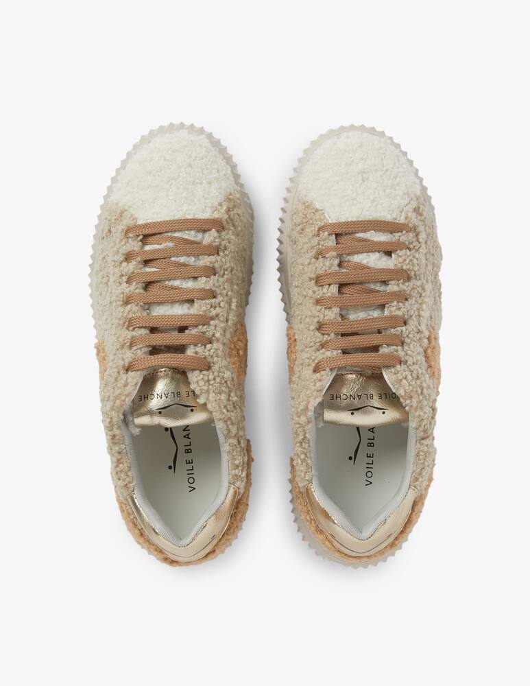 rinascente Voile Blanche Lipari sneakers teddy allover