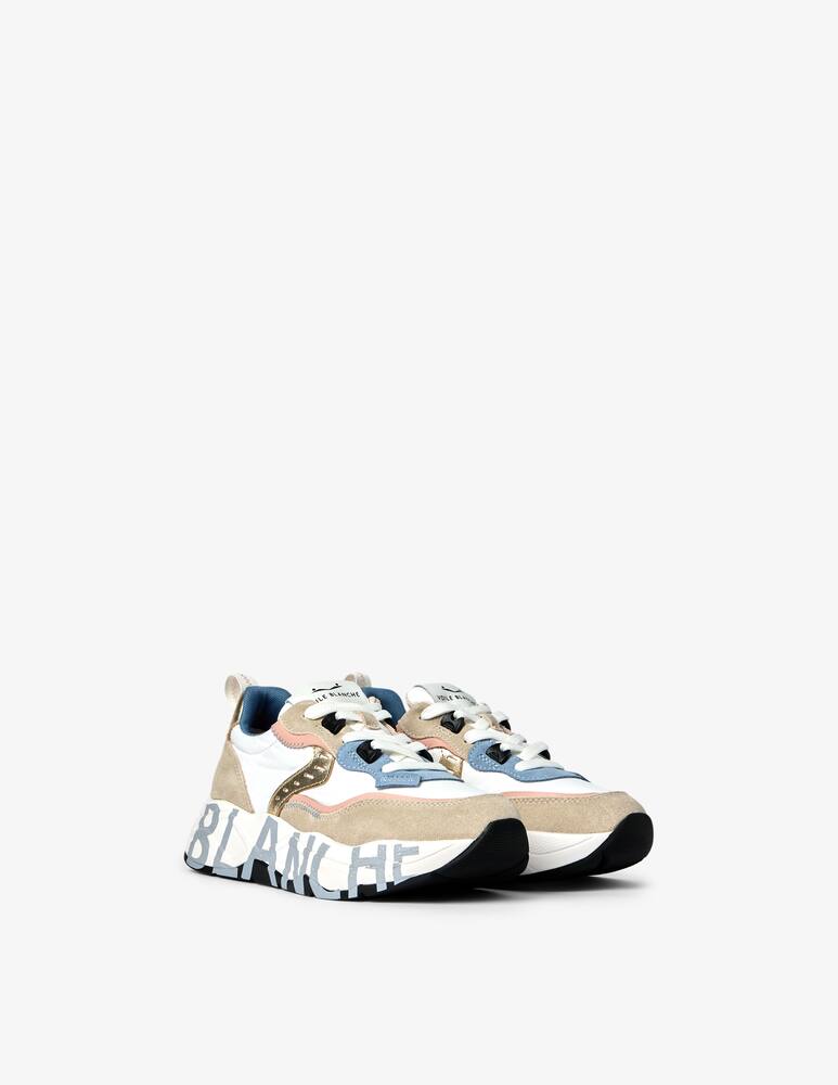 rinascente Voile Blanche Sneaker logo Club 105