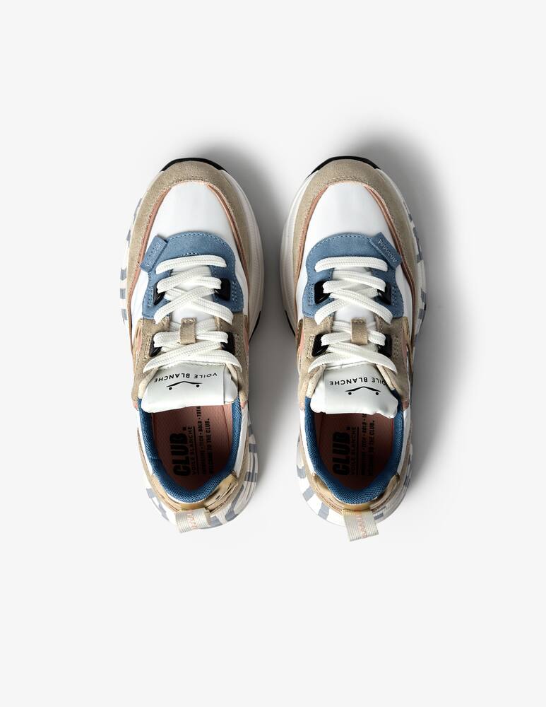 rinascente Voile Blanche Sneaker logo Club 105