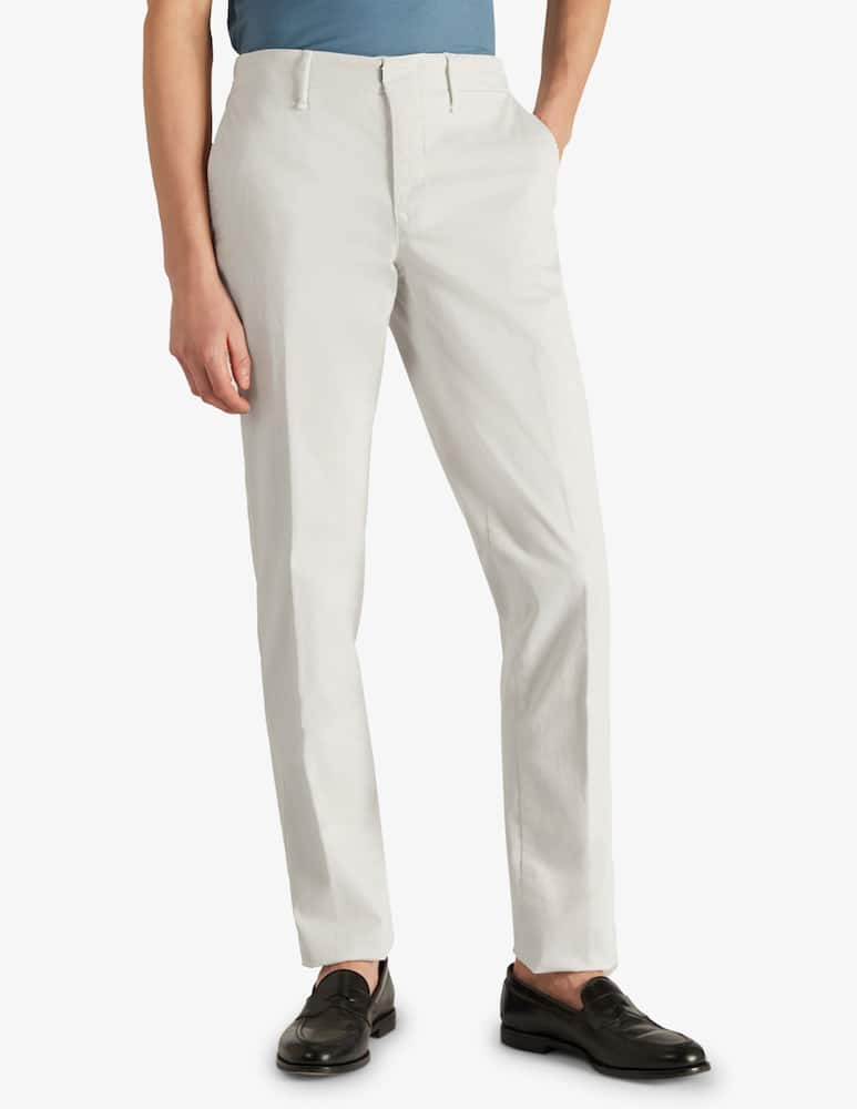 Slowear INCOTEX - Slim fit trousers in certified stretch gabardine - picture 1 Slowear INCOTEX - Slim fit trousers in certified stretch gabardine - picture 1