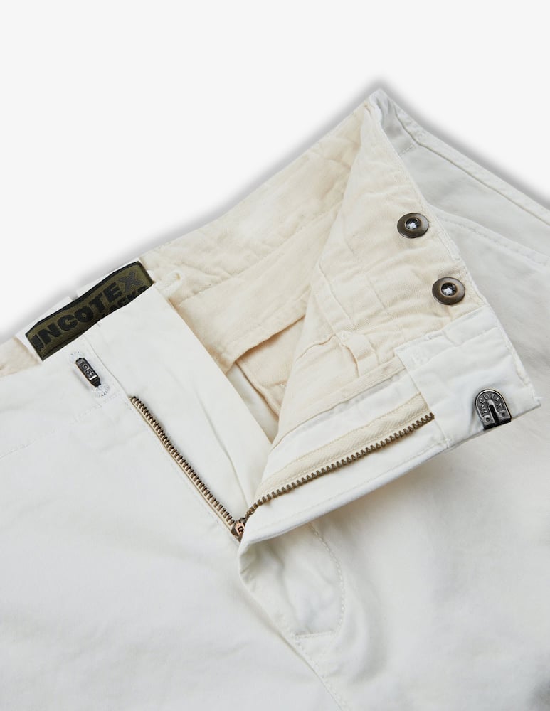 rinascente Slowear Incotex Pantalone slim fit in gabardina stretch certificata