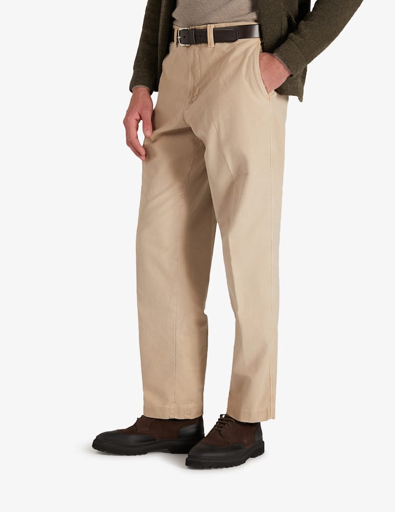 rinascente Slowear Incotex Pantalone loose fit in tricochino certificato