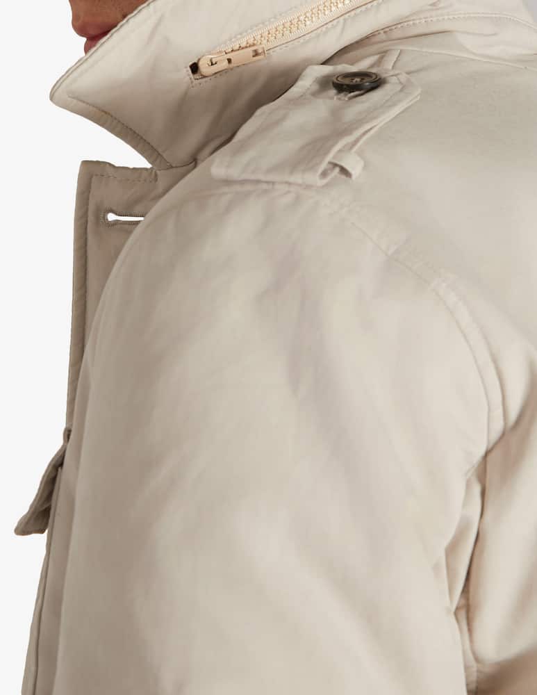 Slowear Montedoro water-repellent technical cotton field jacket - picture 3 Slowear Montedoro water-repellent technical cotton field jacket - picture 3