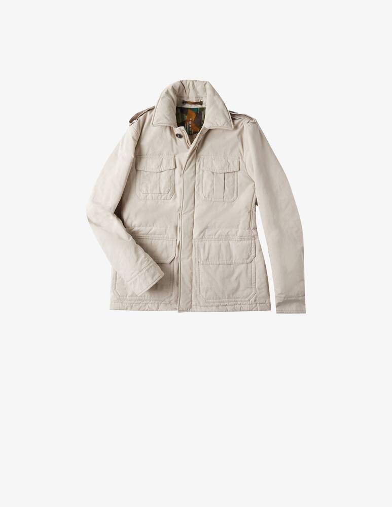 Slowear Montedoro water-repellent technical cotton field jacket - picture 6 Slowear Montedoro water-repellent technical cotton field jacket - picture 6