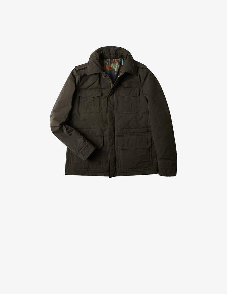Slowear Montedoro water-repellent technical cotton field jacket - picture 6 Slowear Montedoro water-repellent technical cotton field jacket - picture 6