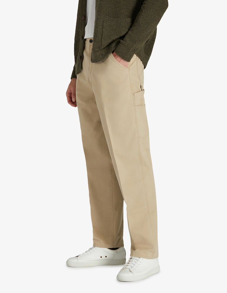 rinascente Slowear Incotex Pantalone loose fit in cotone