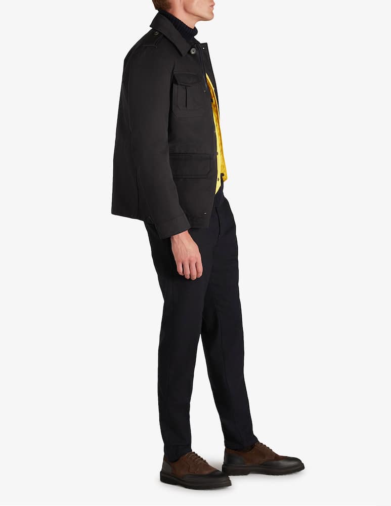 rinascente Slowear Incotex Pantalone tapered fit in lana tecnica stretch