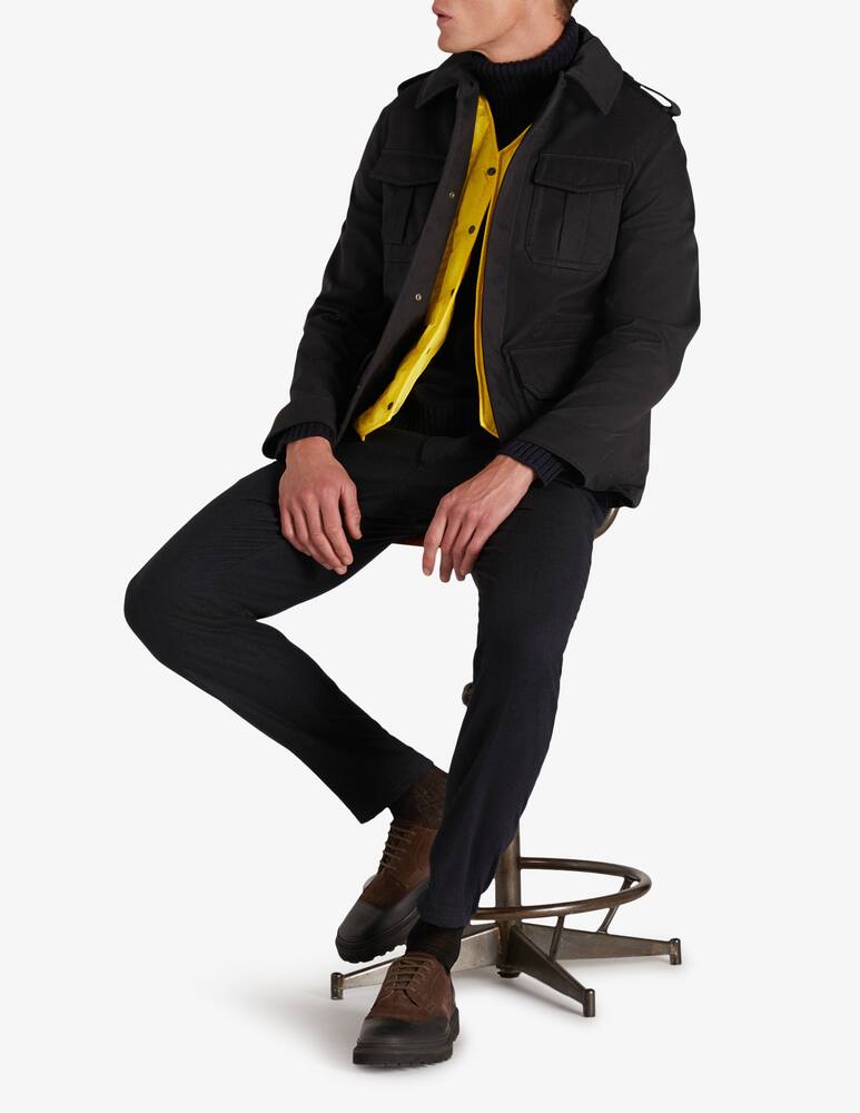 rinascente Slowear Incotex Pantalone tapered fit in lana tecnica stretch