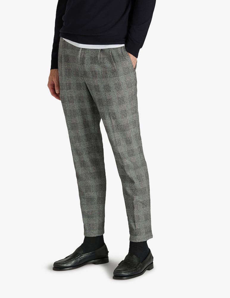 rinascente Slowear INCOTEX - Pantalone tapered fit in lana tecnica stretch