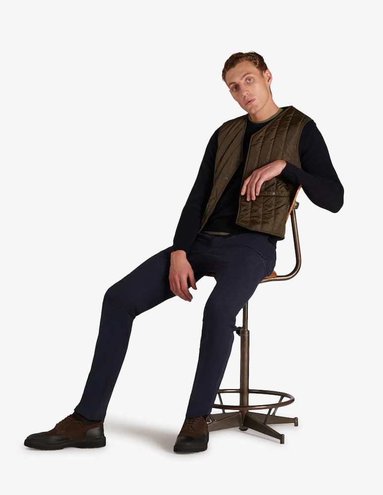 rinascente Slowear Montedoro Technical fabric padded vest