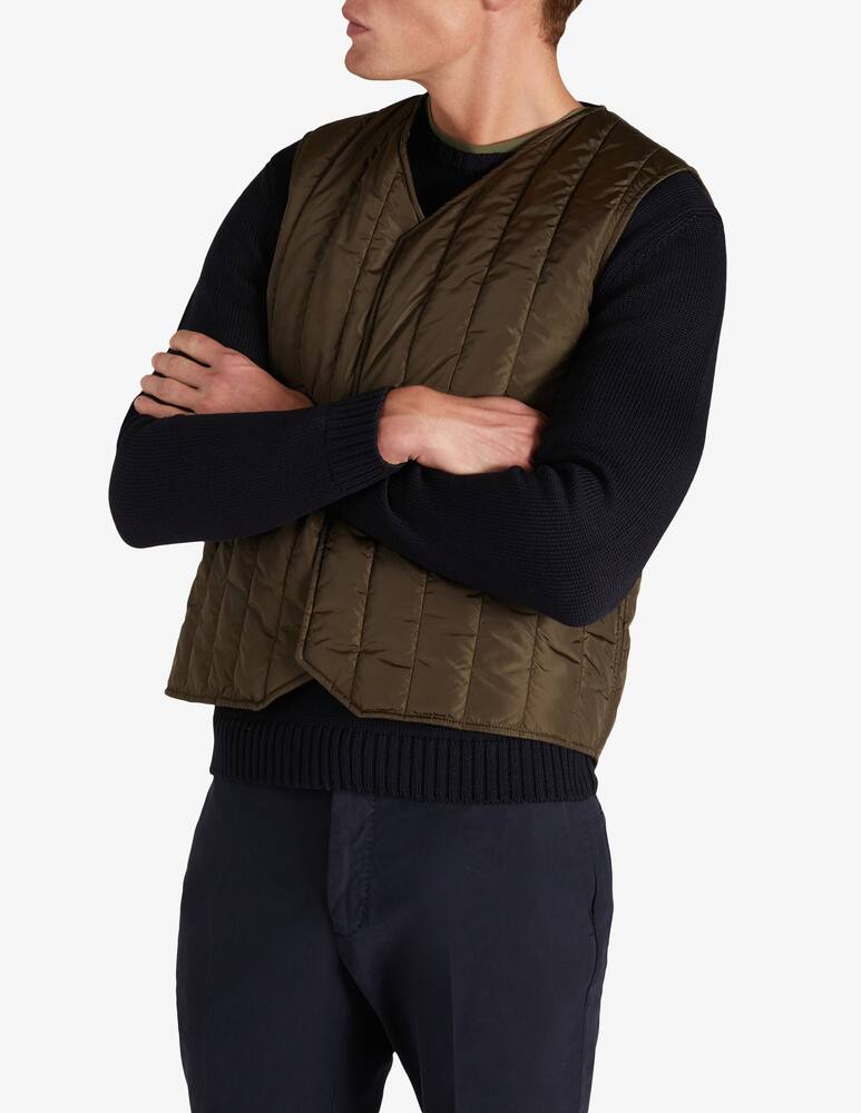 rinascente Slowear Montedoro Technical fabric padded vest