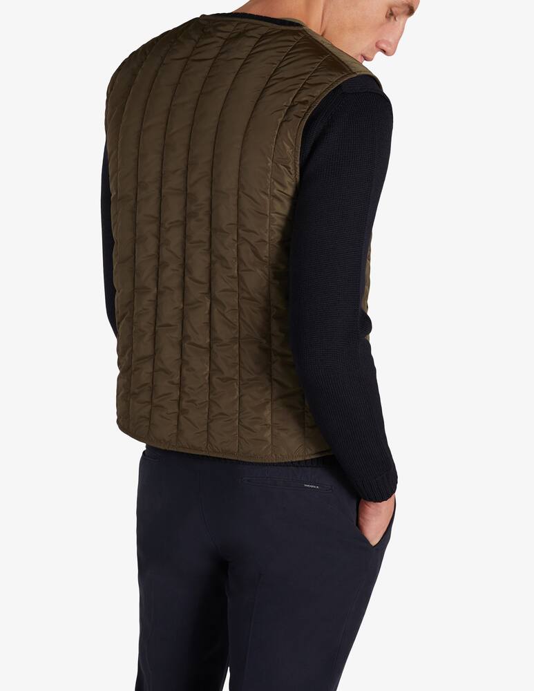 rinascente Slowear Montedoro Technical fabric padded vest