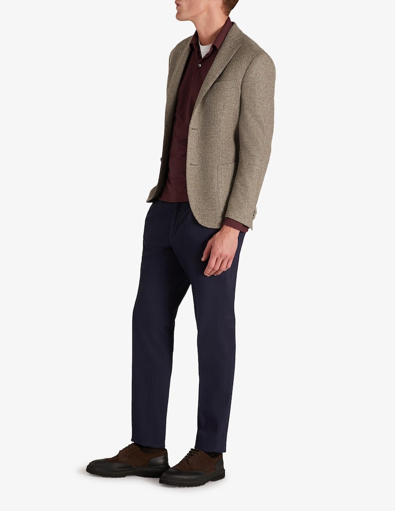 rinascente Slowear Incotex Pantalone carrot fit in cotone soft certificato