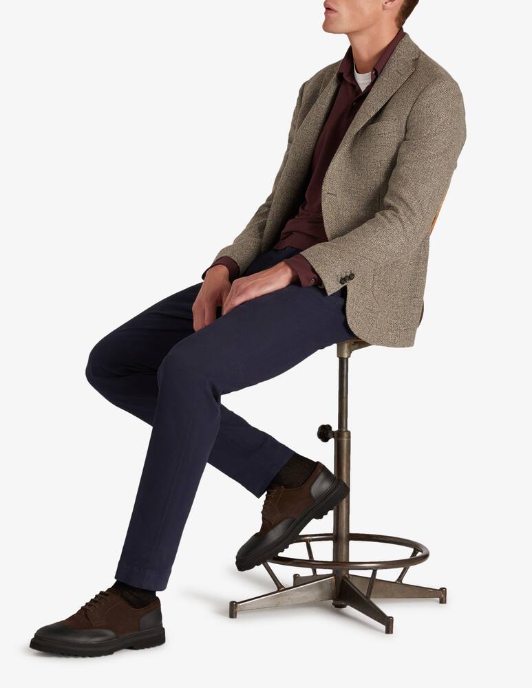 rinascente Slowear Incotex Pantalone carrot fit in cotone soft certificato