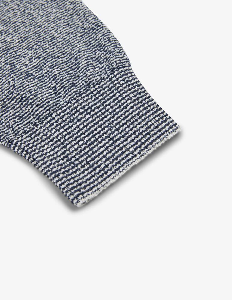 rinascente Slowear Zanone Slim-fit crew neck sweater in certified cotton bouclé