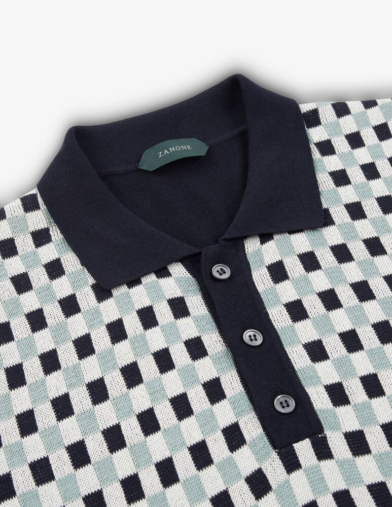 Slowear ZANONE - Polo slim fit in cotone crêpe certificato - immagine 3 Slowear ZANONE - Polo slim fit in cotone crêpe certificato - immagine 3