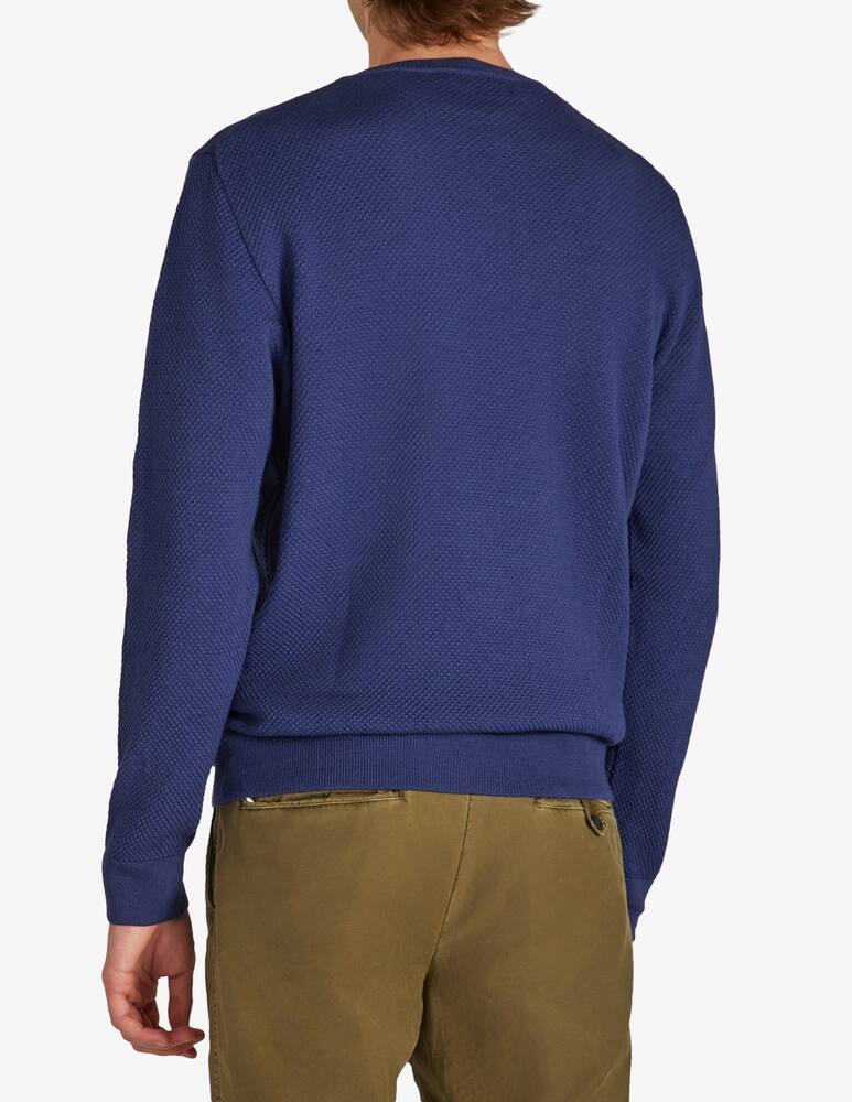 rinascente Slowear Zanone Certified wool slim fit crew neck sweater 