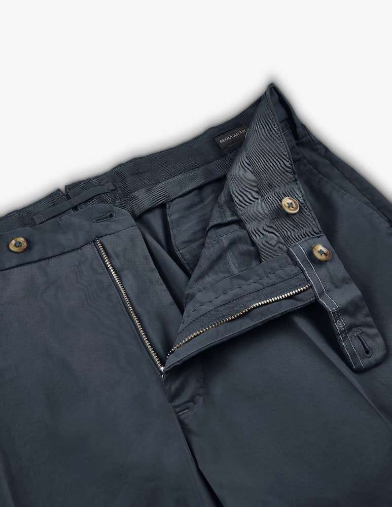 Slowear INCOTEX - Regular-fit trousers in certified Royal Batavia cotton - picture 3 Slowear INCOTEX - Regular-fit trousers in certified Royal Batavia cotton - picture 3