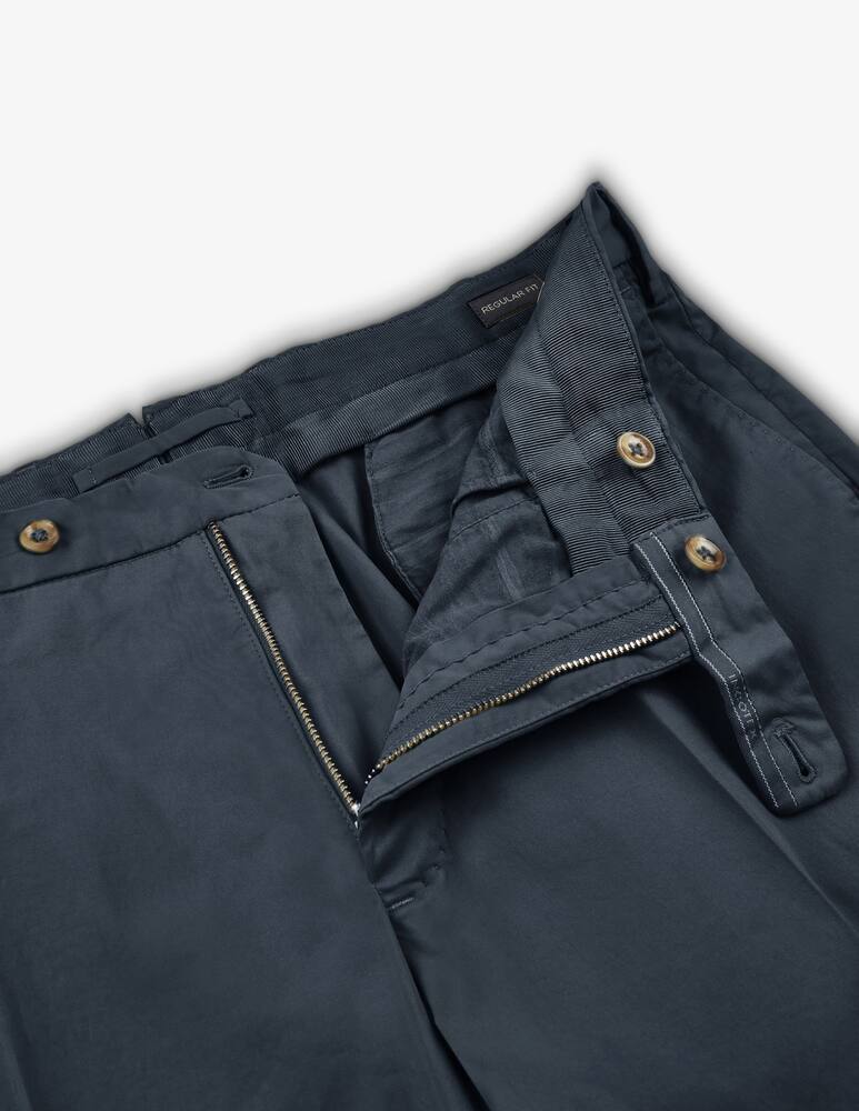 rinascente Slowear Incotex Pantalone regular fit in cotone certificato Royal Batavia