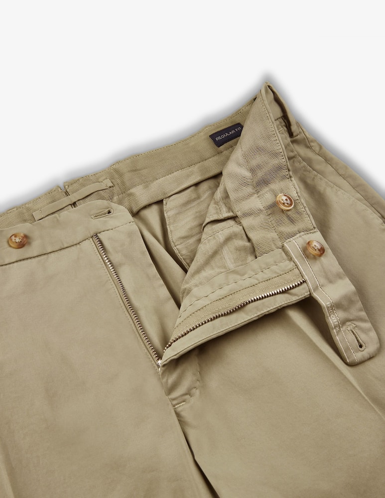 Slowear INCOTEX - Pantalone regular fit in cotone certificato Royal Batavia - immagine 3 Slowear INCOTEX - Pantalone regular fit in cotone certificato Royal Batavia - immagine 3